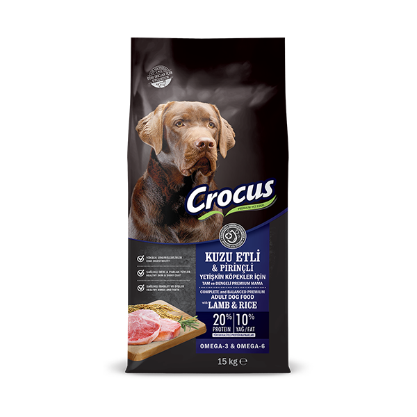 კროკუსი ზრდასრული ძაღლი Lamb & Rice 15 კგ