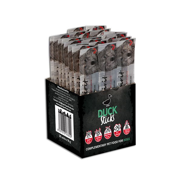 ალფა სპირიტი სნექი ძაღლებისთვის Duck 30X10 გრ